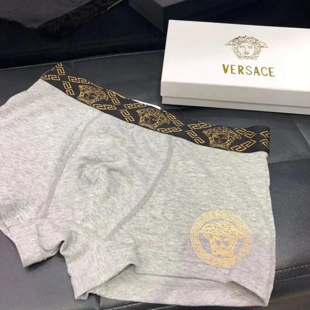 Versace Underwear Medusa and Greek Key Waistband Boxer Briefs product detail image 4