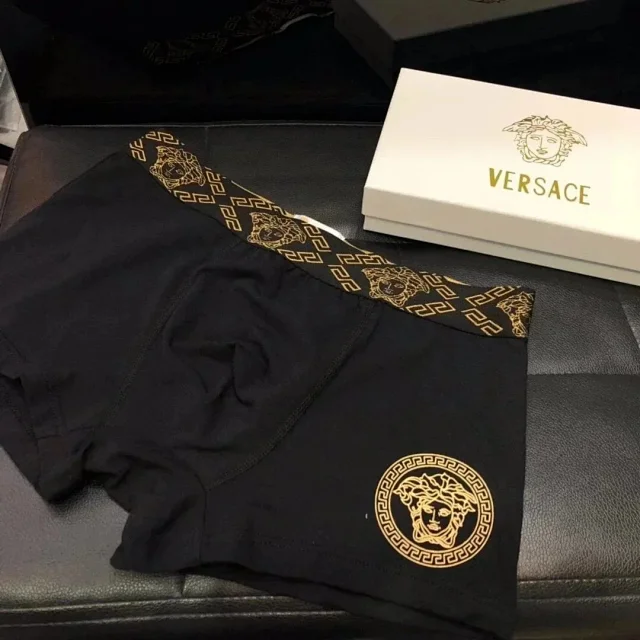 Versace Underwear Medusa and Greek Key Waistband Boxer Briefs product detail image 2