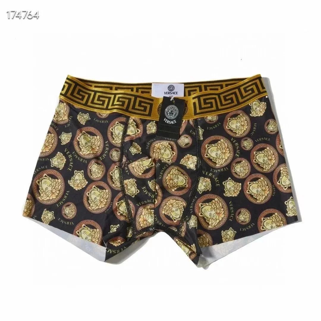 Versace Underwear Men's Medusa-print boxer briefs, 4-pack image 2