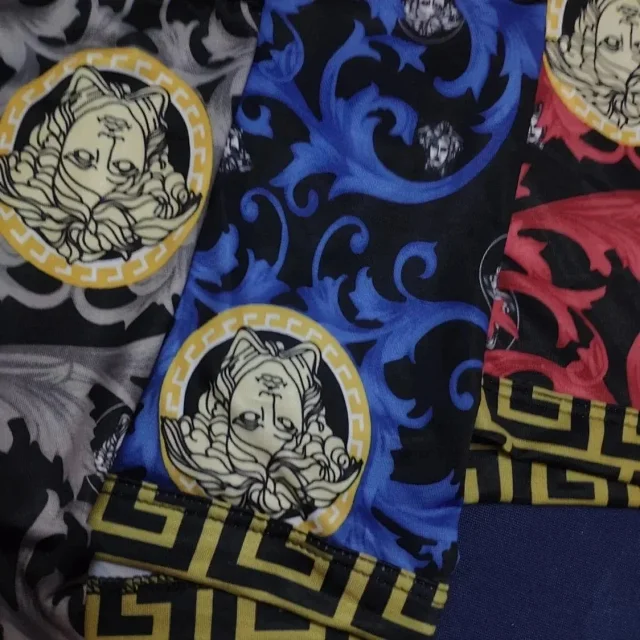 Versace Underwear Men's Baroque Medusa Print Boxer Briefs, 3-Pack product detail image 8