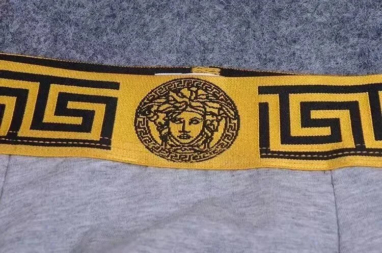 Versace Underwear Men's Medusa and Greek Key Boxer Briefs image 13