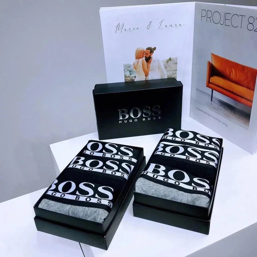 Hugo Boss Logo Boxed