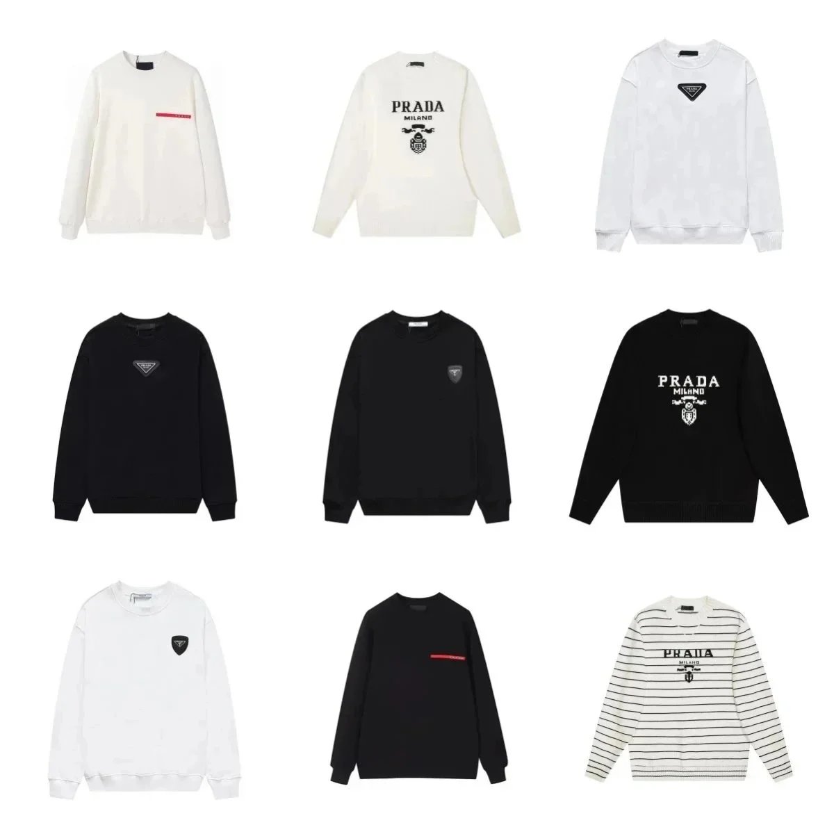 Prada Logo Sweatshir
