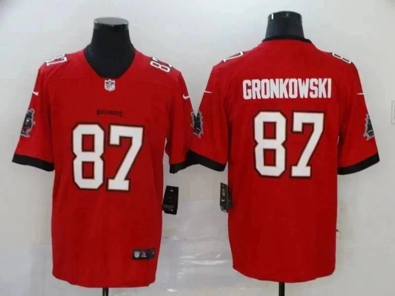Nike Tampa Bay Buccaneers Tom Brady #12 Gray Alternate Jersey - 2