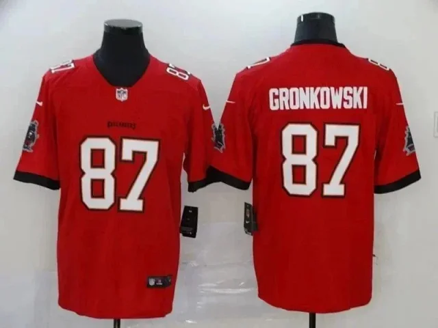 Nike Football Jerseys Tampa Bay Buccaneers player name and number jersey product detail image 1