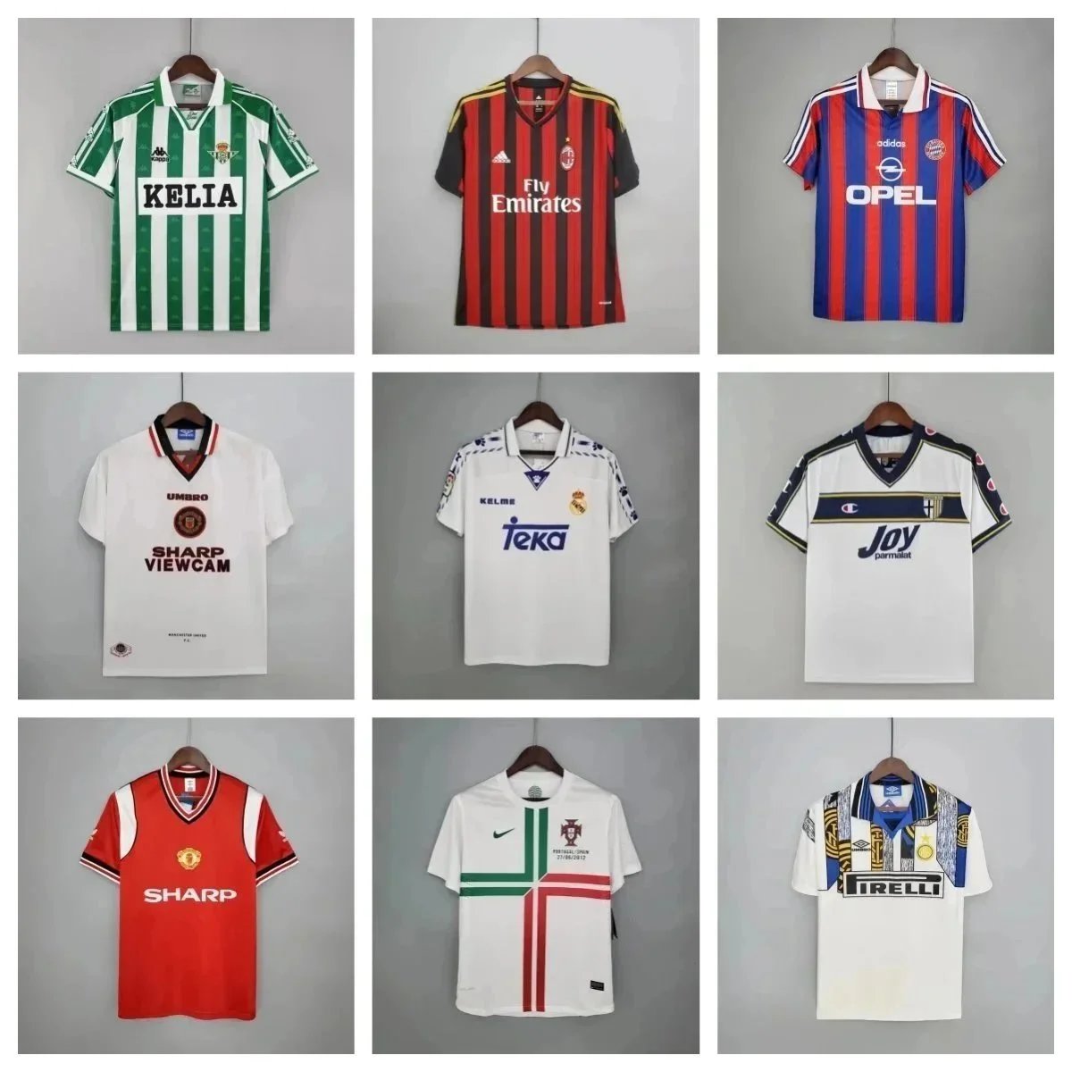 Adidas Manchester United Red Retro Football Jersey