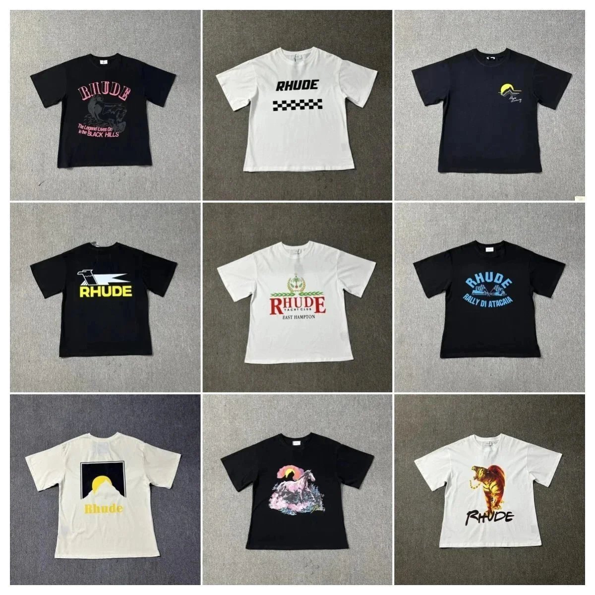 Rhude T-Shirt Black 