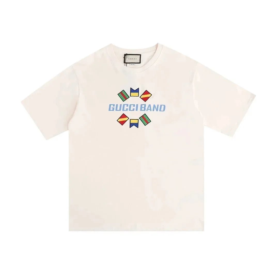 Gucci Gucci Band White Casual T-Shirt