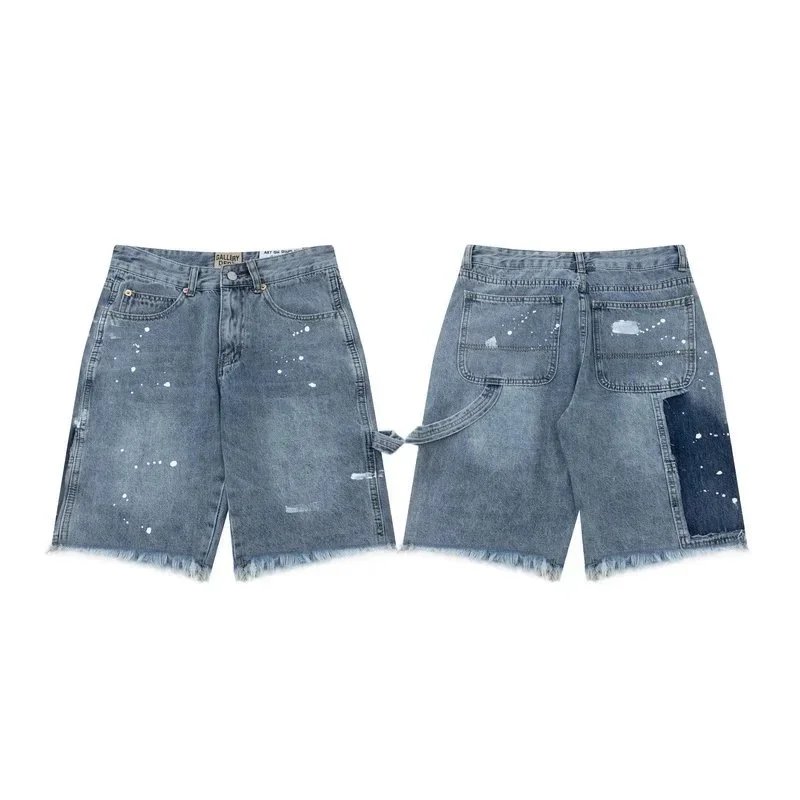 Gallery Dept. Shorts Distressed raw-hem denim image 6