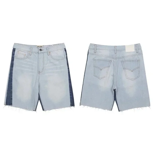 Gallery Dept. Shorts Distressed raw-hem denim product detail image 2
