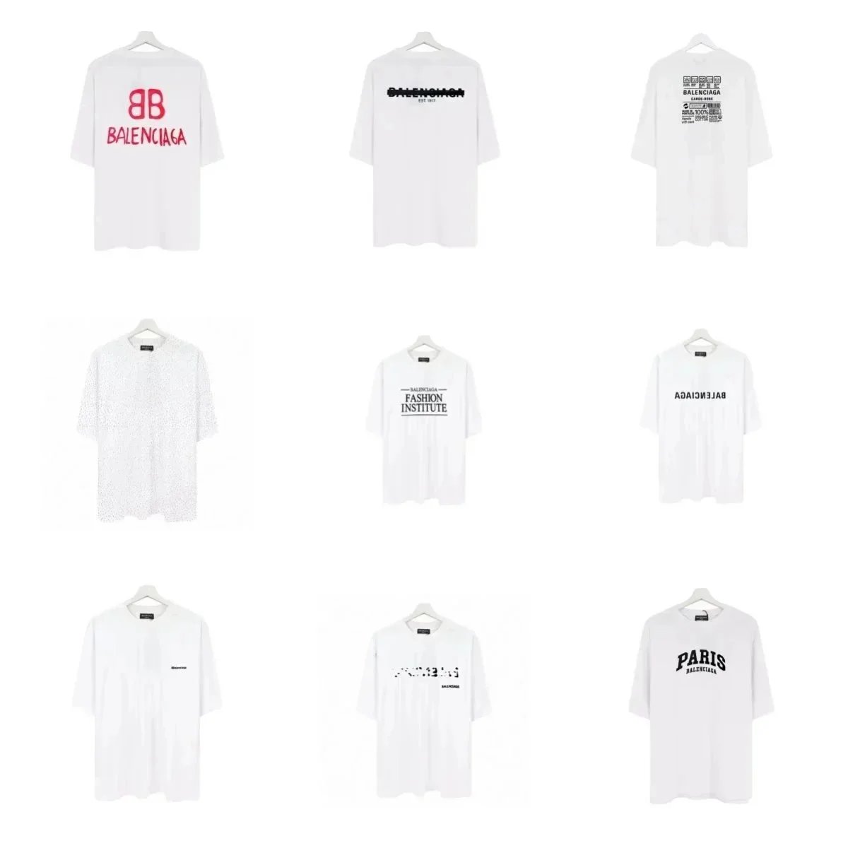 Balenciaga Logo Whit