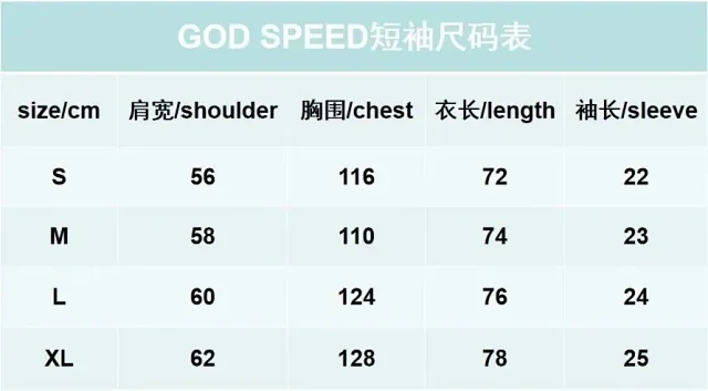 Godspeed T-Shirts Oversized Graphic Print product detail image 2
