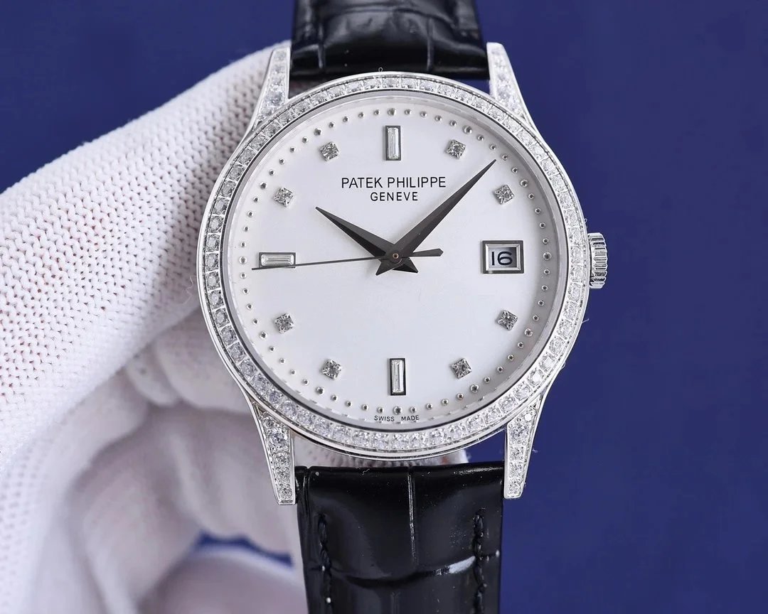 Patek Philippe Watches Diamond-Set Bezel Date Watch image 3