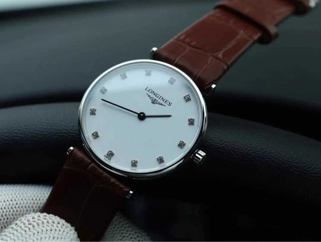 Longines La Grande Classique Blue Dial Steel Watch Watches - 11