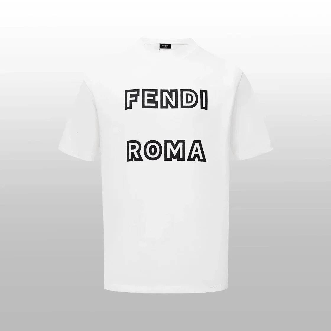 Fendi T-Shirts Short-Sleeve Graphic image 12