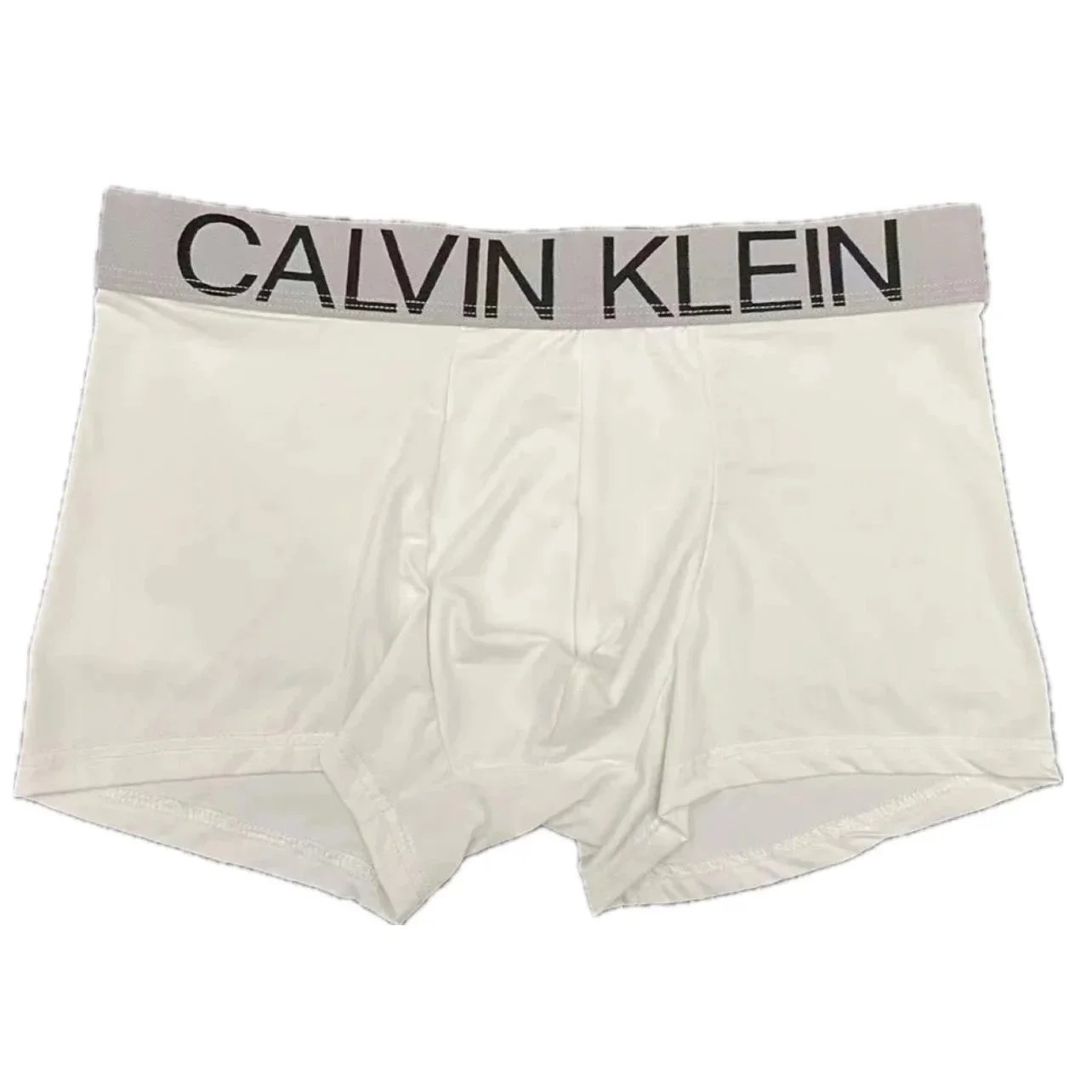 Calvin Klein Ice Silk Boxer Briefs Gray Blue Black Underwear - 5