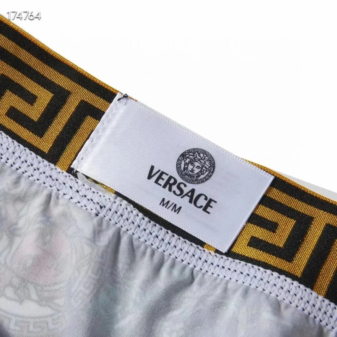 Versace Underwear Men's Medusa-print boxer briefs, 4-pack image 8
