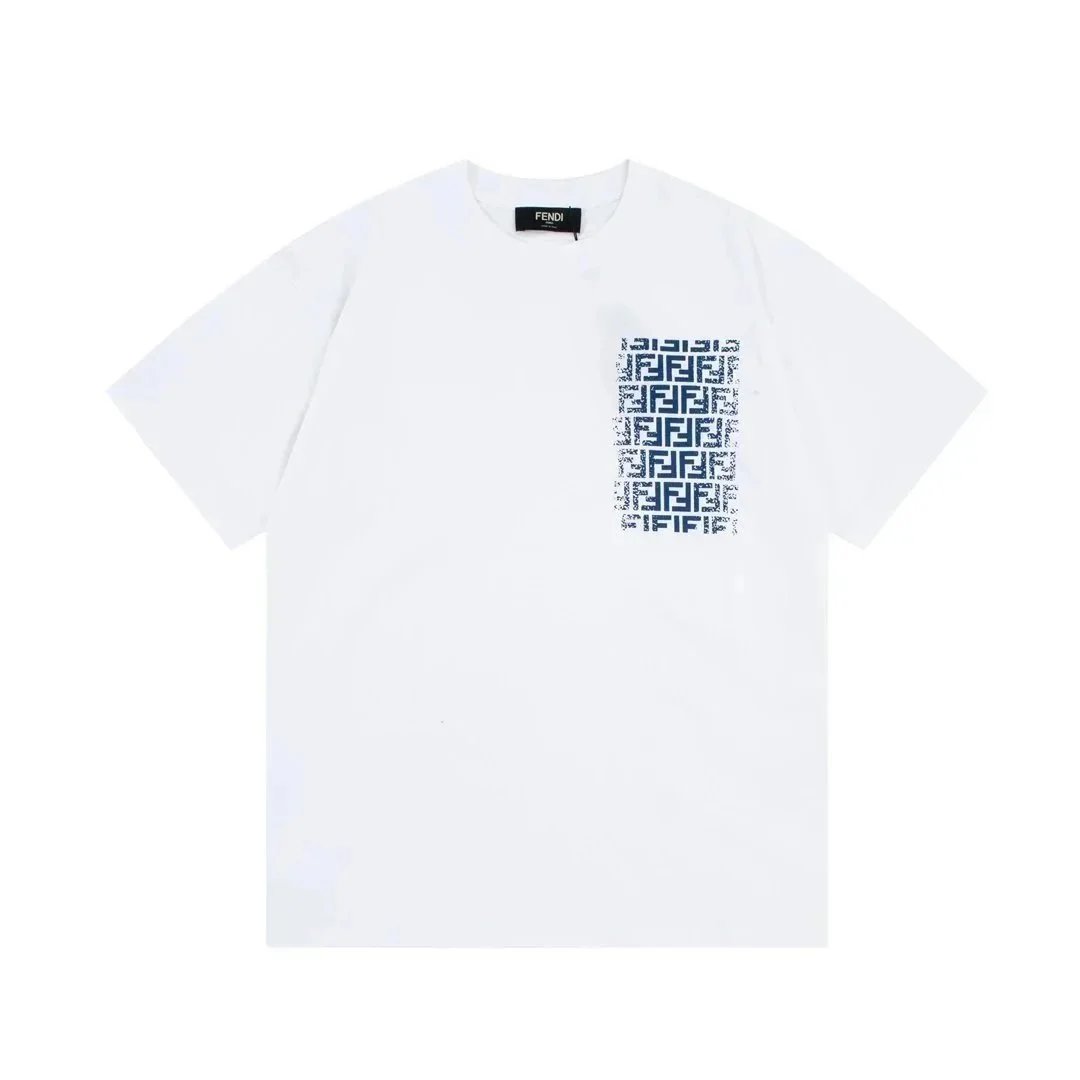Fendi T-Shirts Short-Sleeve Graphic image 10