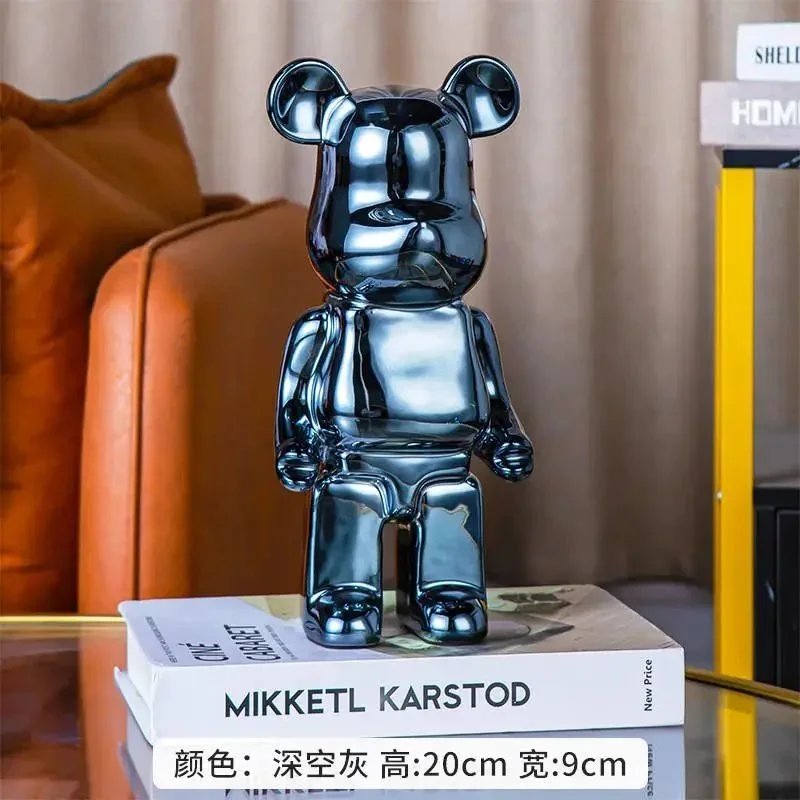 Medicom Toy Bearbrick Deep Space Gray 20cm Figure Accessories