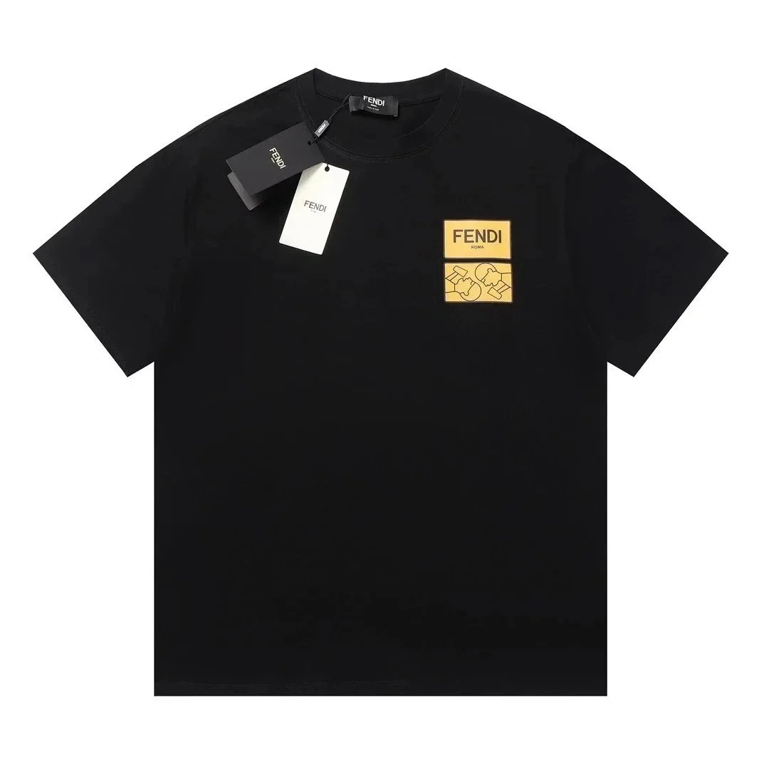 Fendi T-Shirts Short-Sleeve Graphic — 20