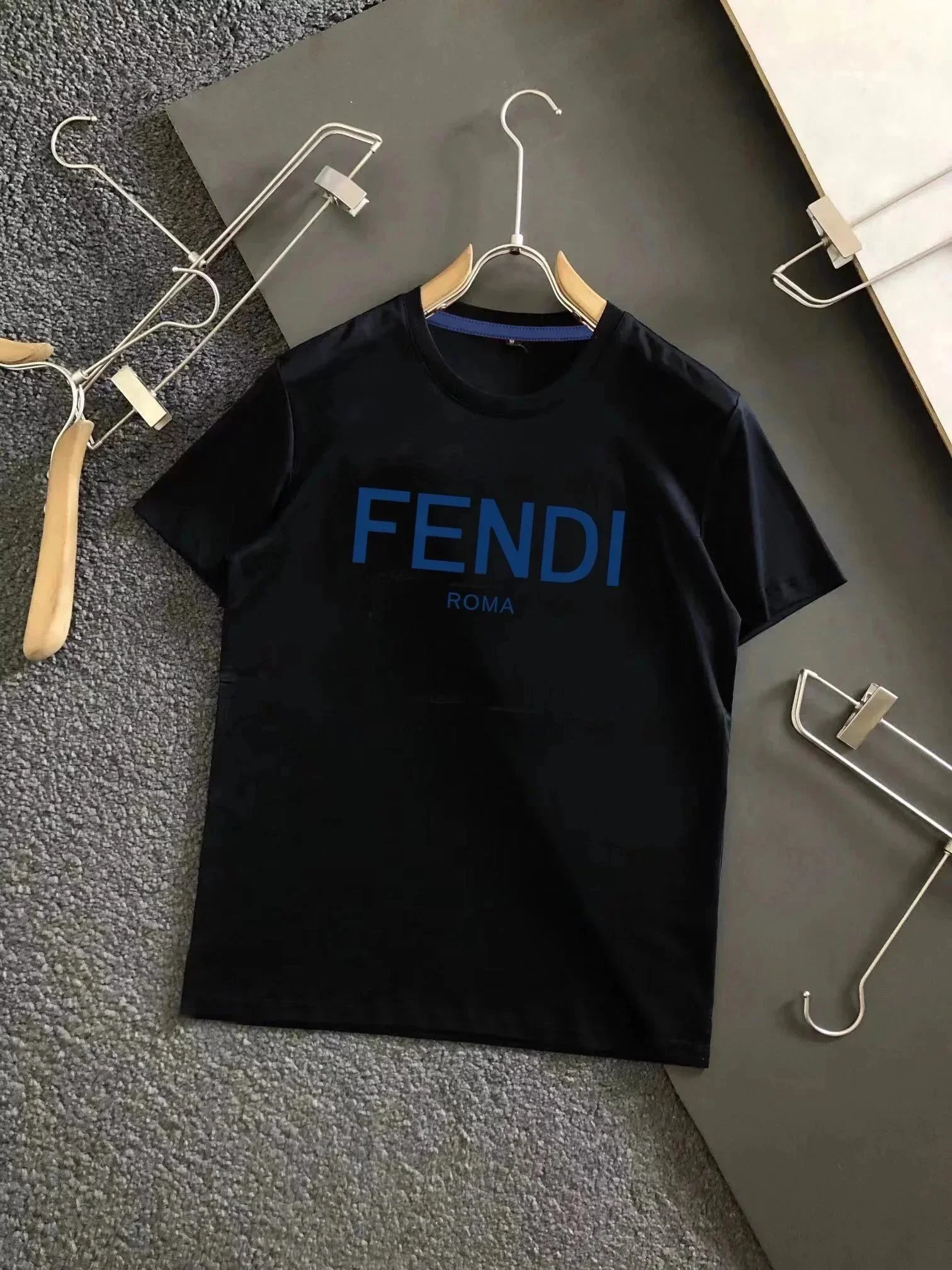 Fendi T-Shirts Short-Sleeve Graphic — 29