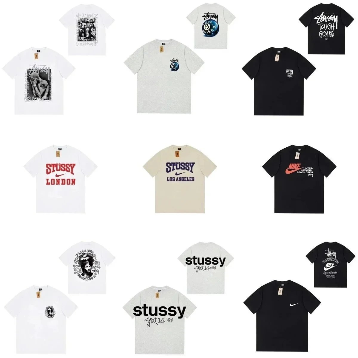 Stussy Basic White C
