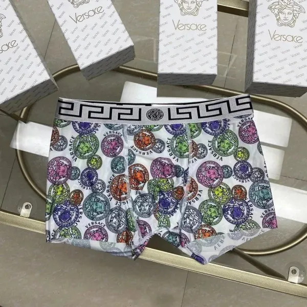 Versace Medusa Print Boxer Briefs Multicolor Underwear - 7