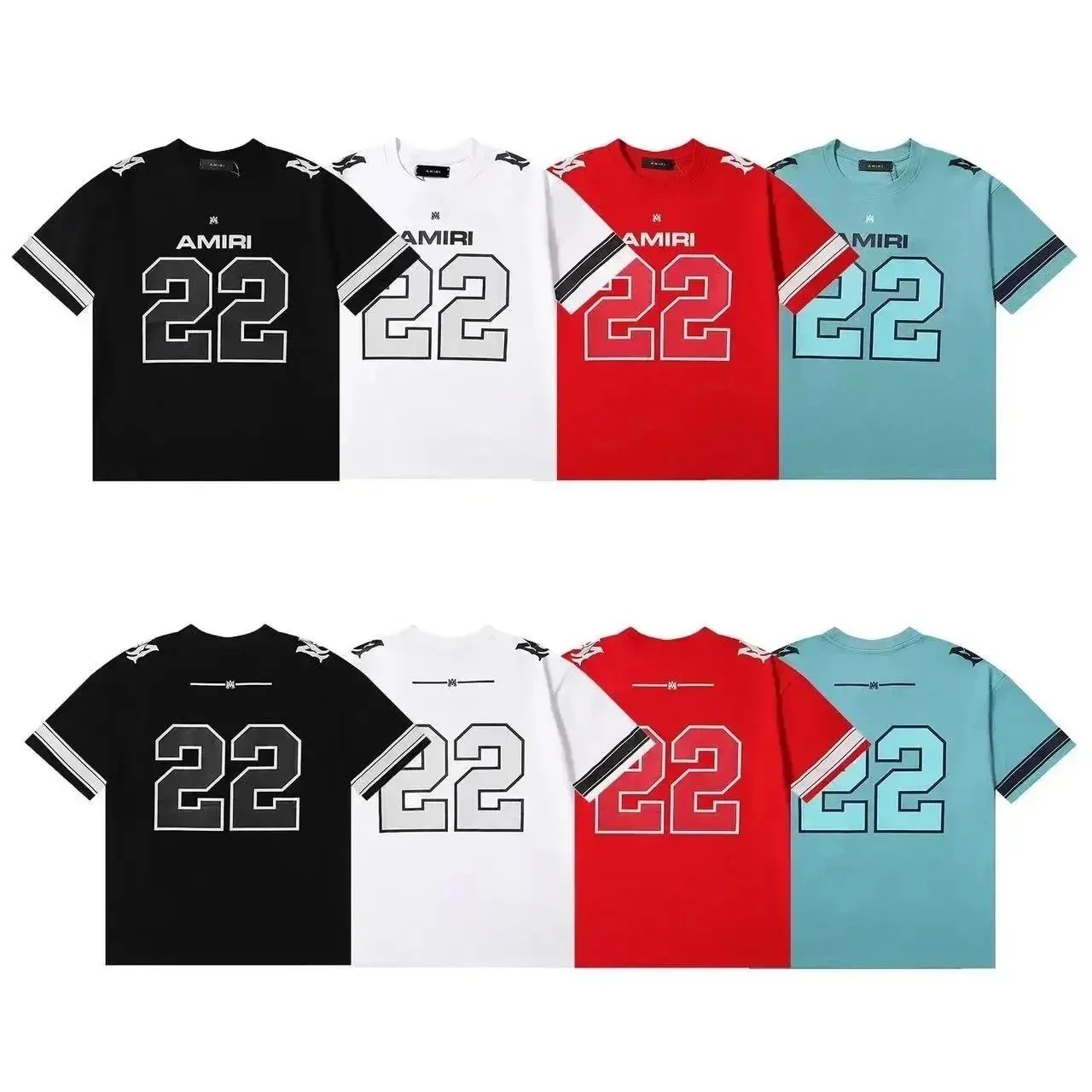 Amiri 22 Black White