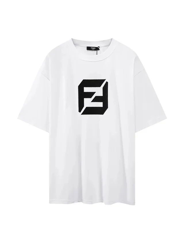 Fendi T-Shirts Short-Sleeve Graphic product detail image 8