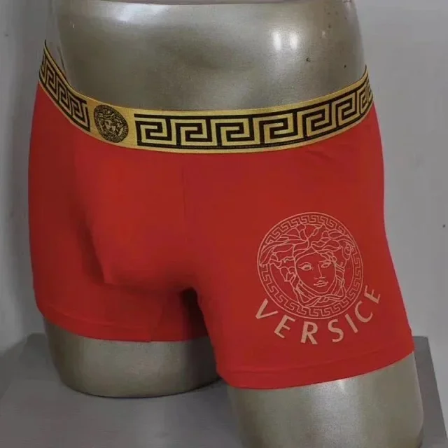 Versace Underwear Men's Medusa and Greek Key Boxer Briefs product detail image 8