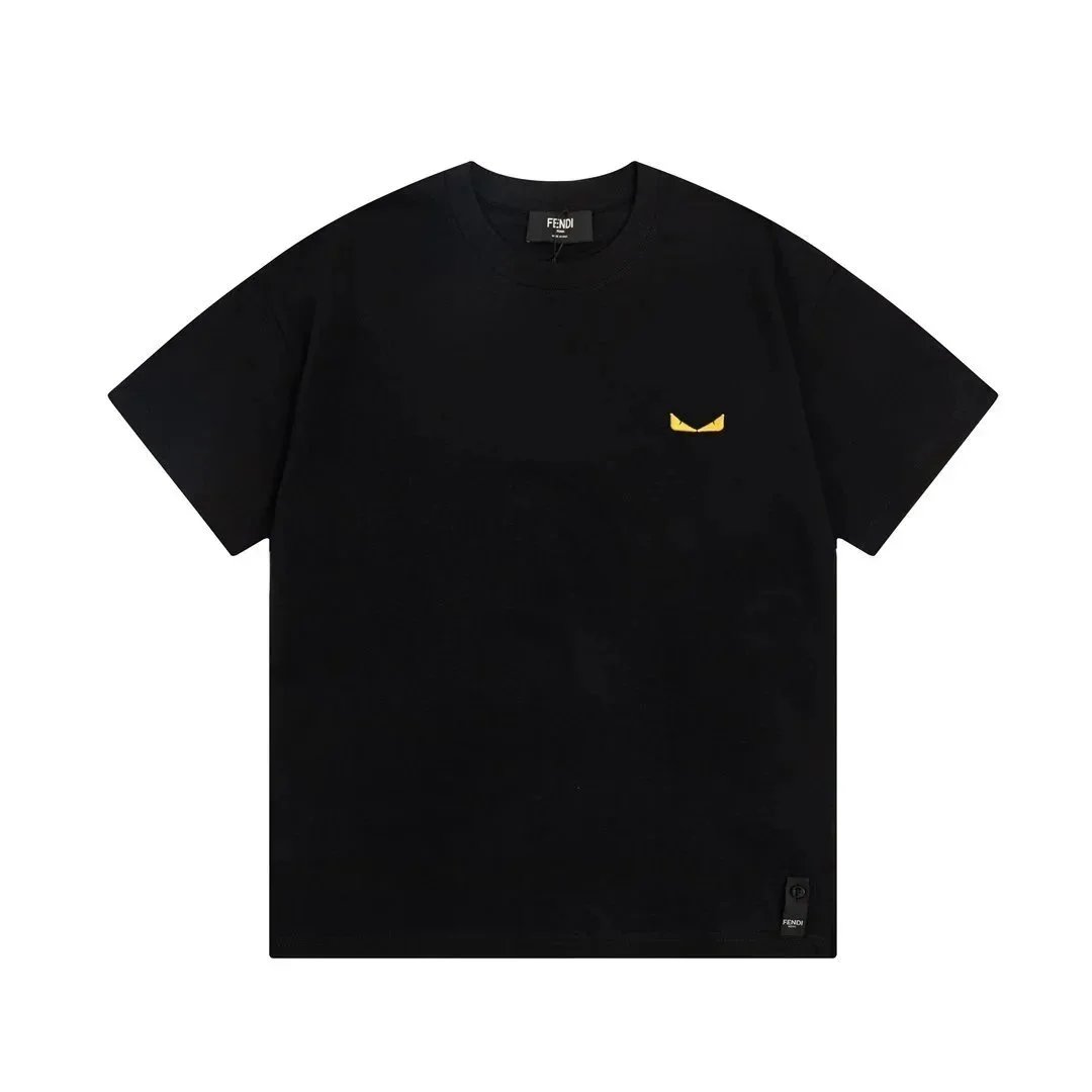 Fendi T-Shirts Short-Sleeve Graphic — 23