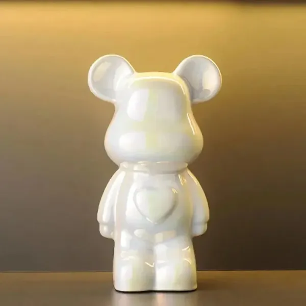 Medicom Toy Bearbrick White Ceramic Figure Accessories - 1