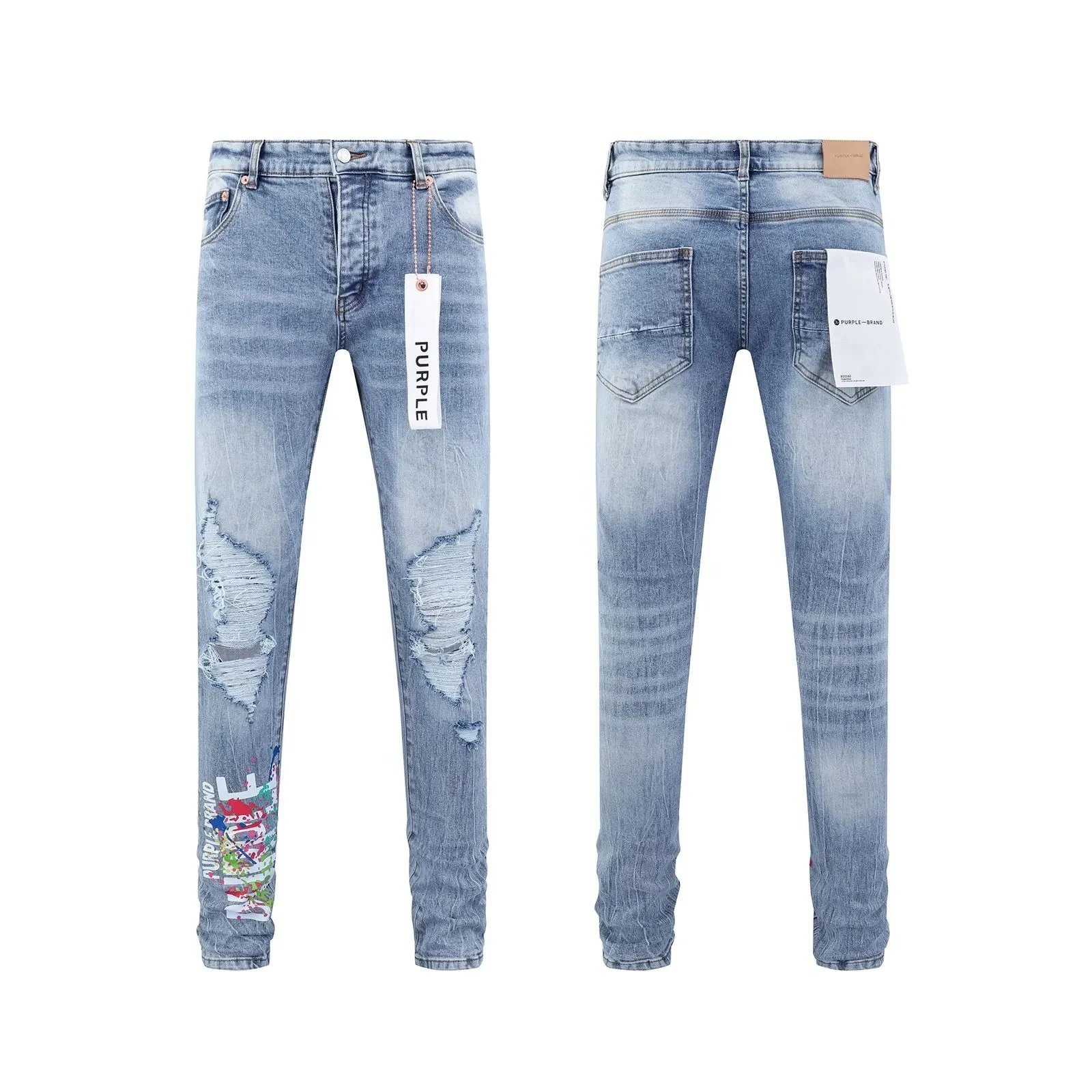 Purple Brand Jeans Slim-Fit — PB126 blue