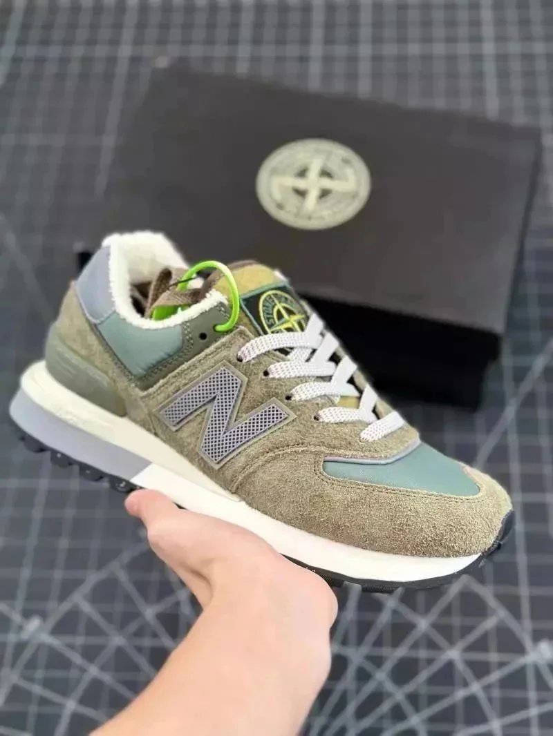 New Balance 574 Oliv