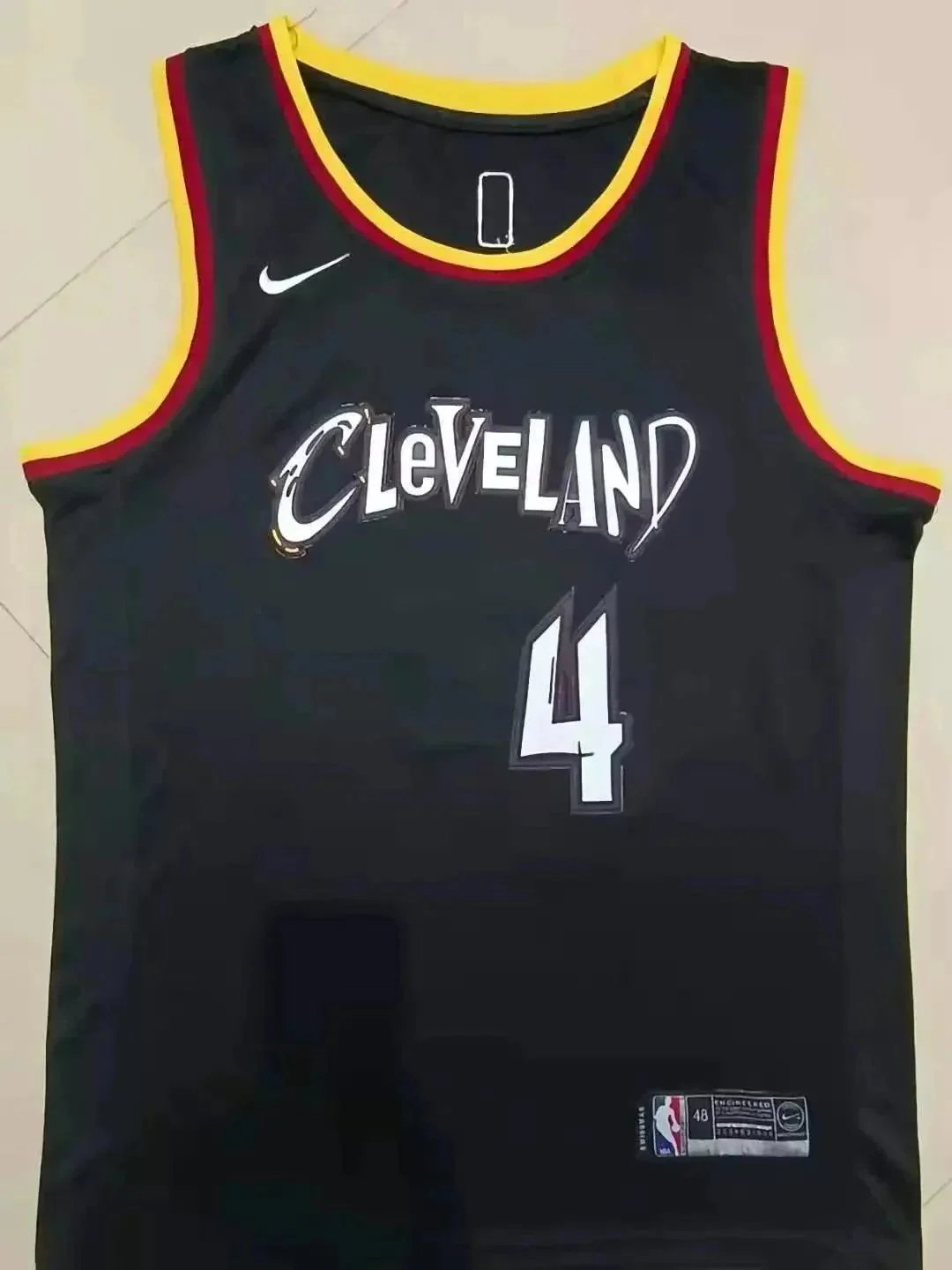 Nike Cleveland Cavaliers City Edition Jersey White - 5