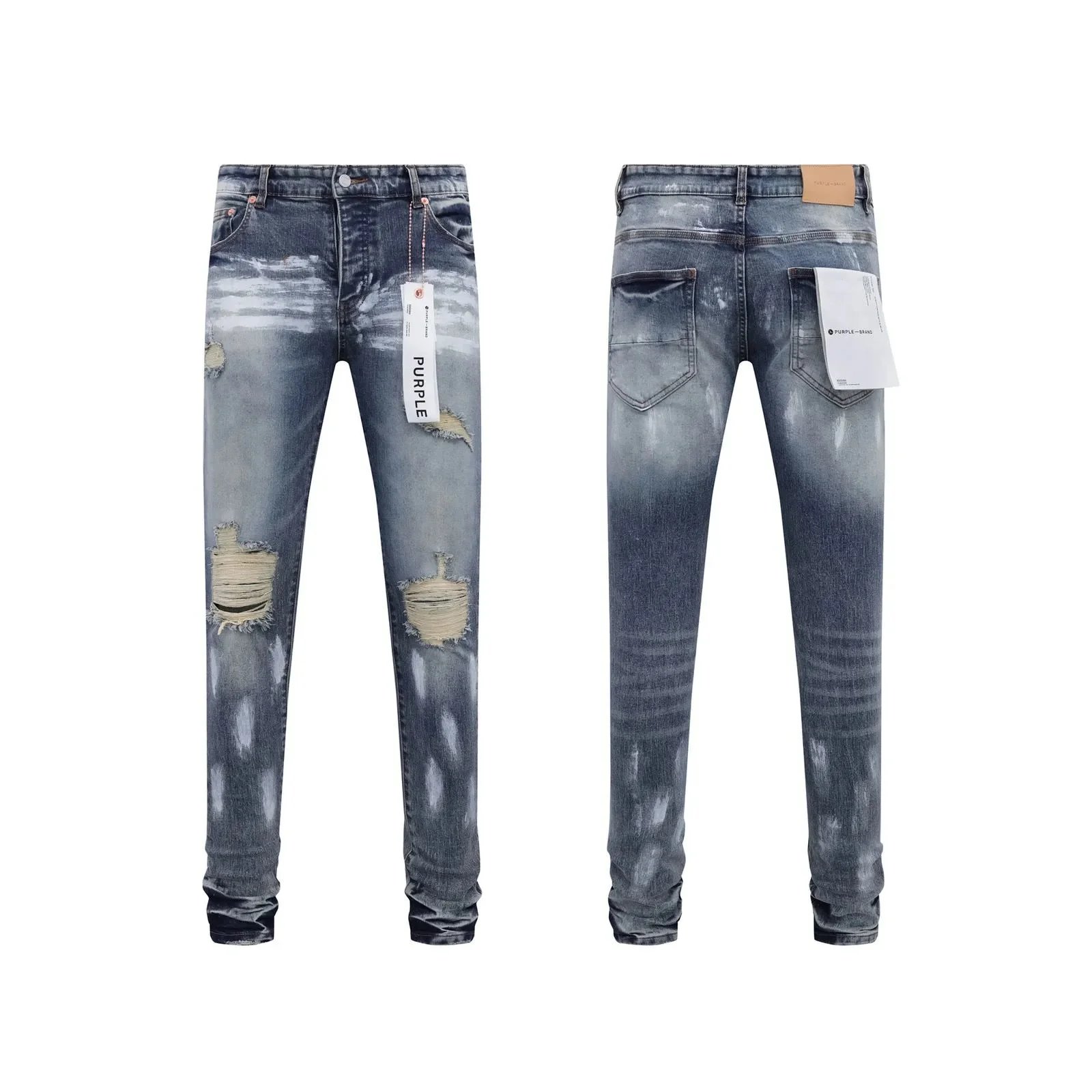 Purple Brand Jeans Slim-Fit — PB123 blue