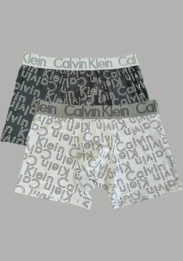 Calvin Klein Underwear Logo Print Boxer Briefs, 3-Pack product detail image 6