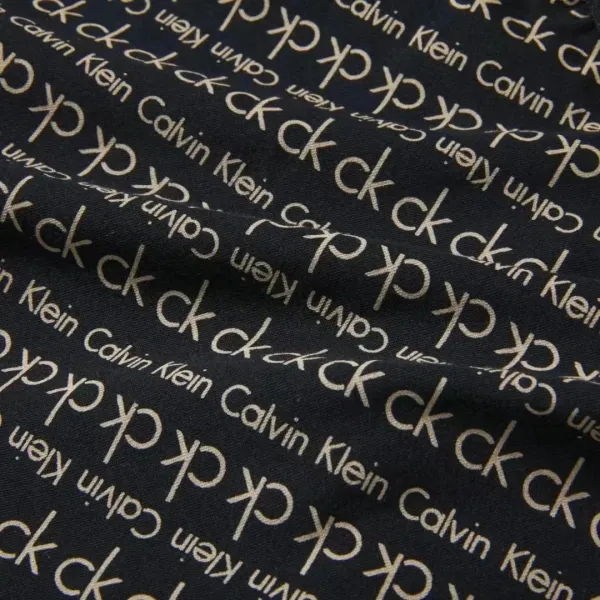 Calvin Klein All-Over Logo Print Gray Boxer Briefs Underwear - 10