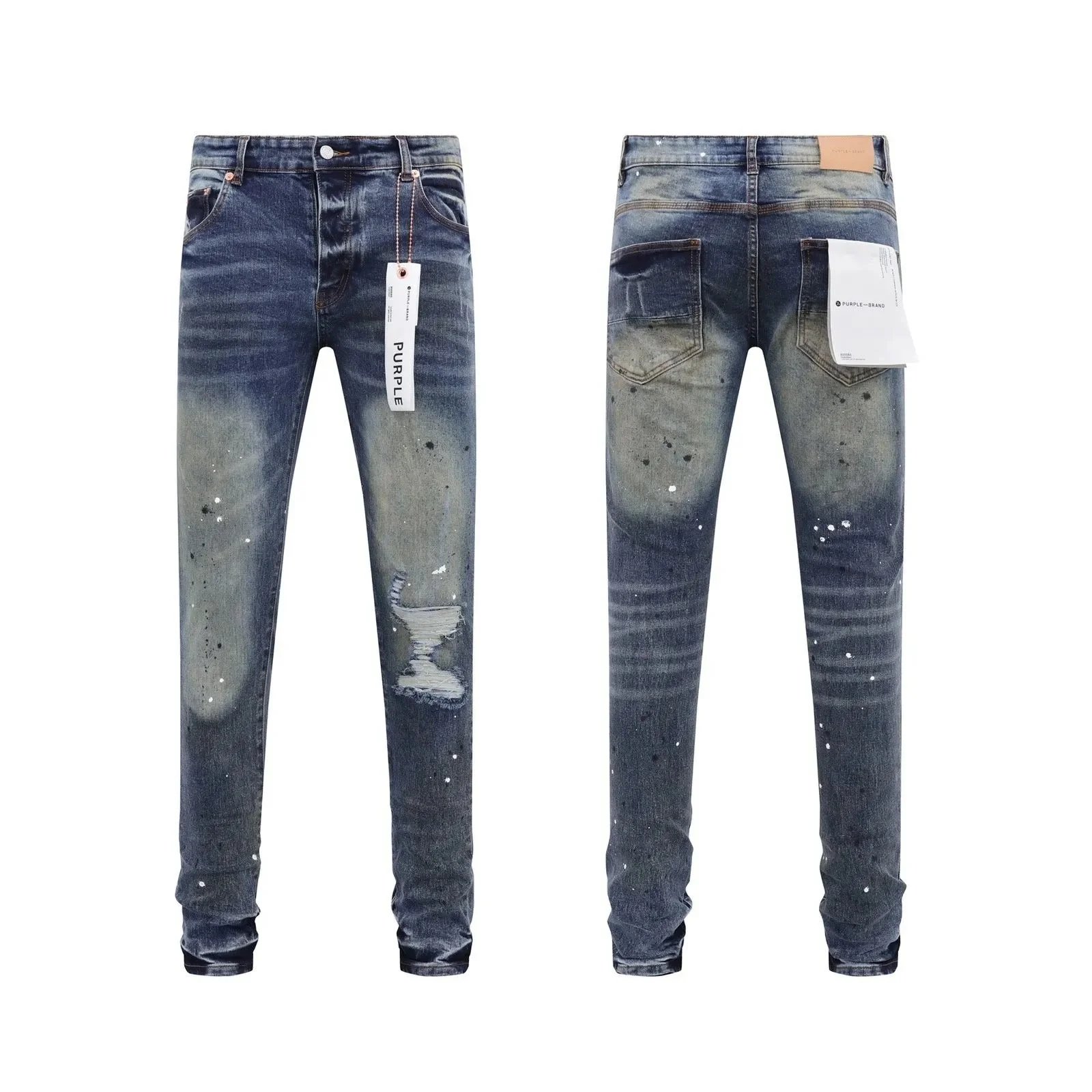 Purple Brand Jeans Slim-Fit — PB503 blue