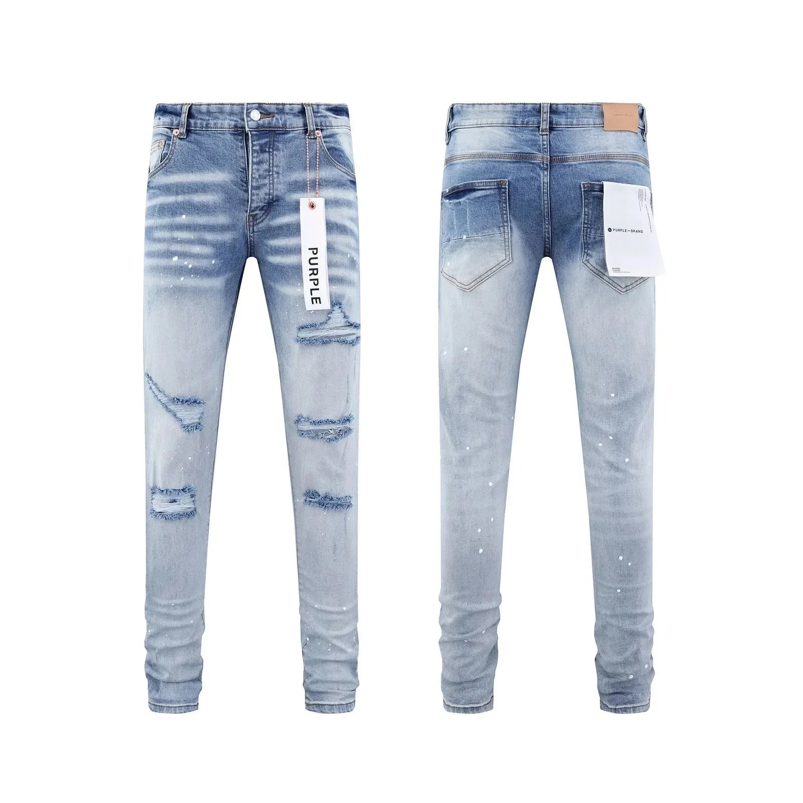 Purple Brand Jeans Slim-Fit — PB129 blue