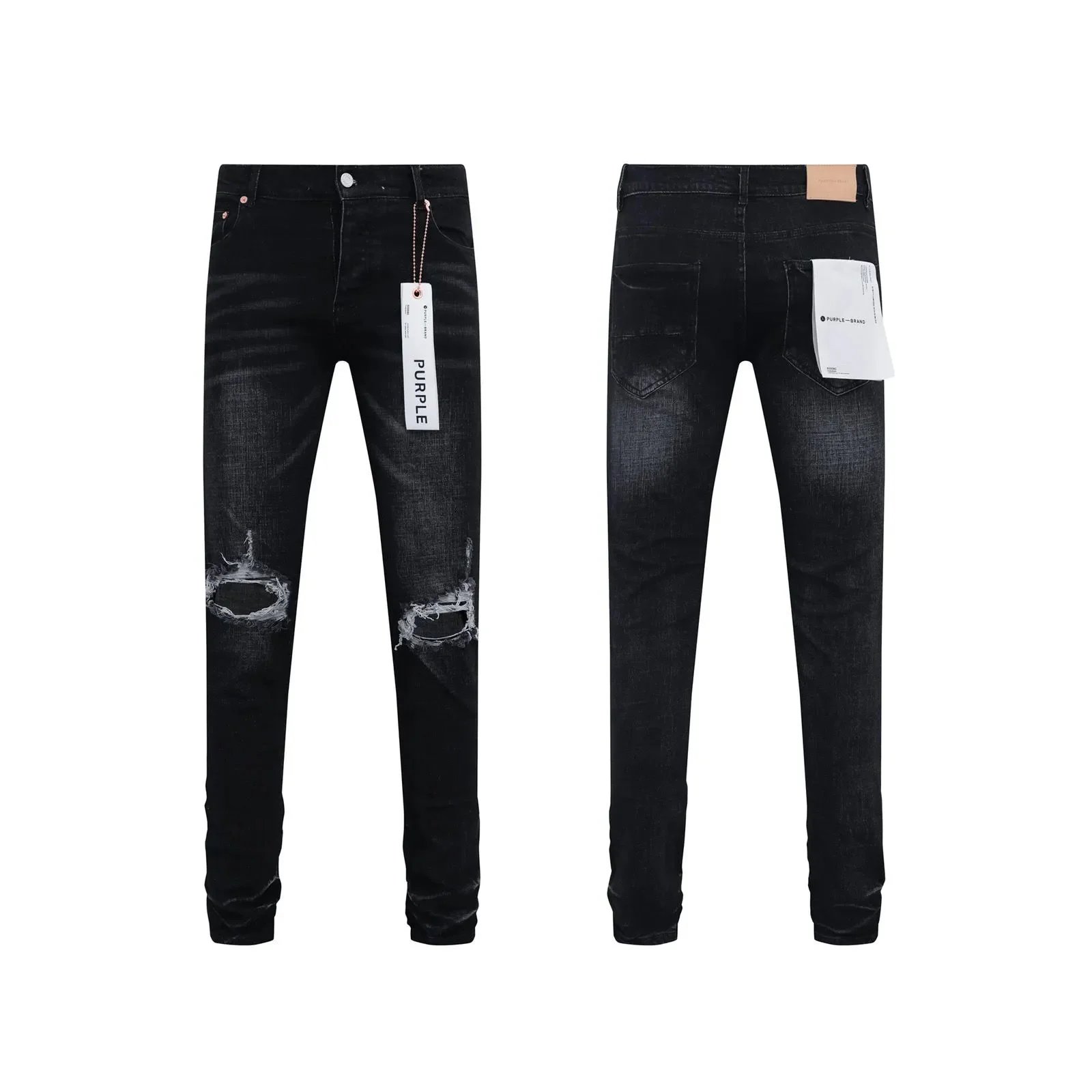 Purple Brand Jeans Slim-Fit — PB506 black