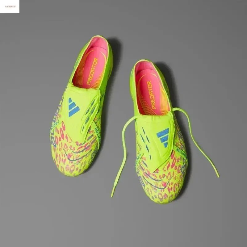 Adidas Predator Edge+ Neon Print Football Boots Sneakers - 4