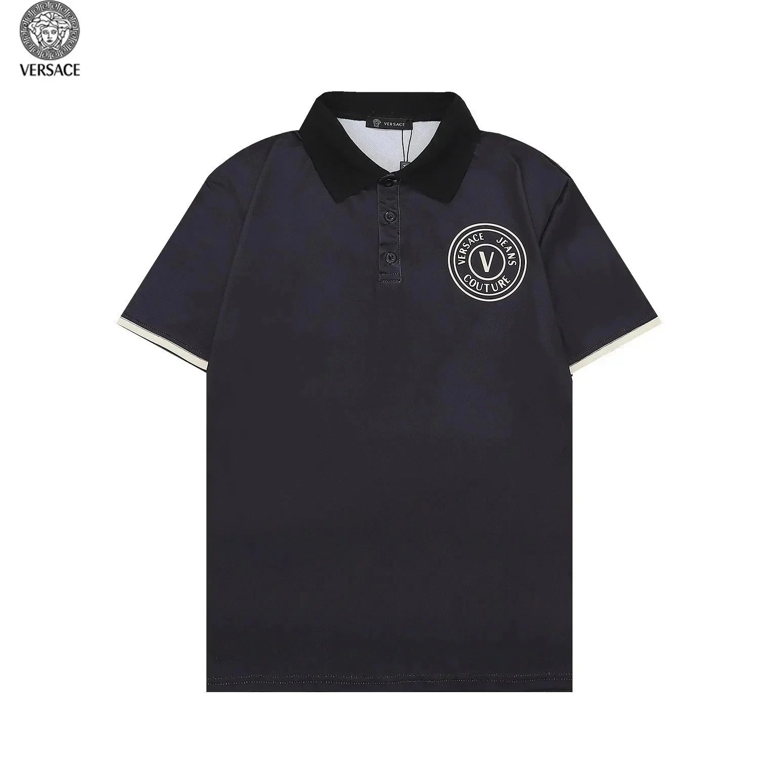 Versace Polo Navy Bl