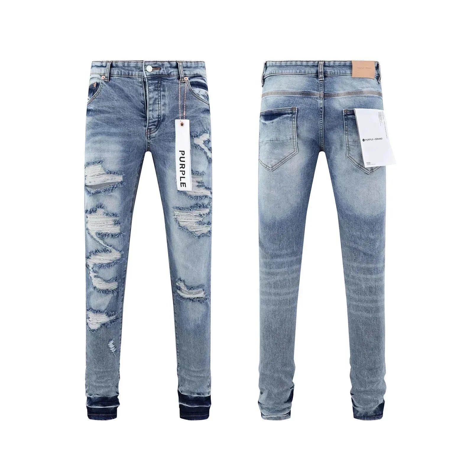 Purple Brand Jeans Slim-Fit — PB117 blue