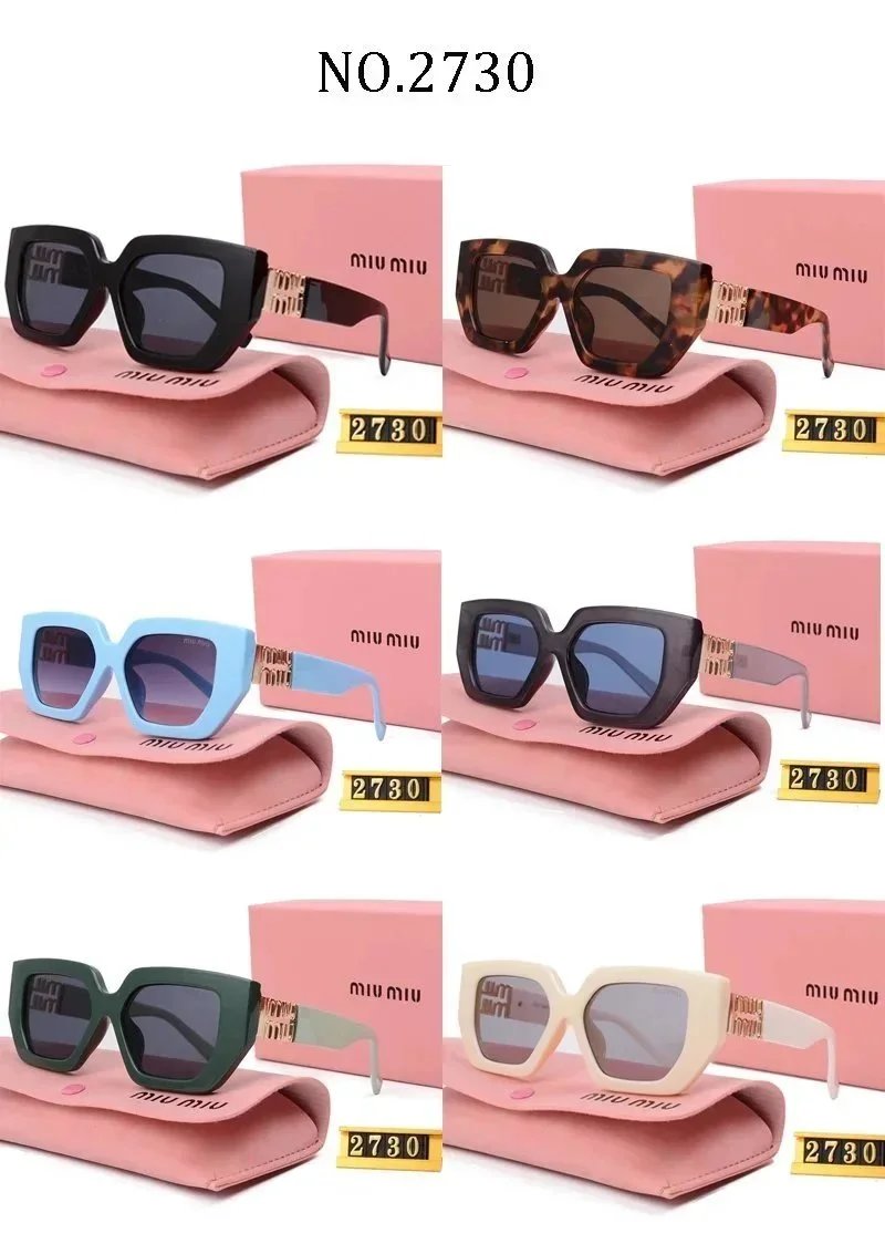 Miu Miu 2730 Black Square Sunglasses