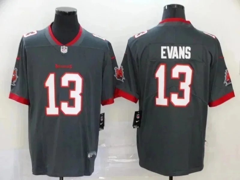 Nike Tampa Bay Buccaneers Tom Brady #12 Gray Alternate Jersey - 6