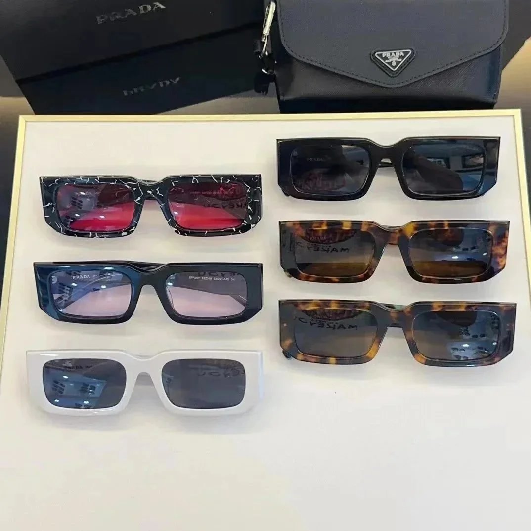 Prada Square Sunglasses Multi Color Fashionable