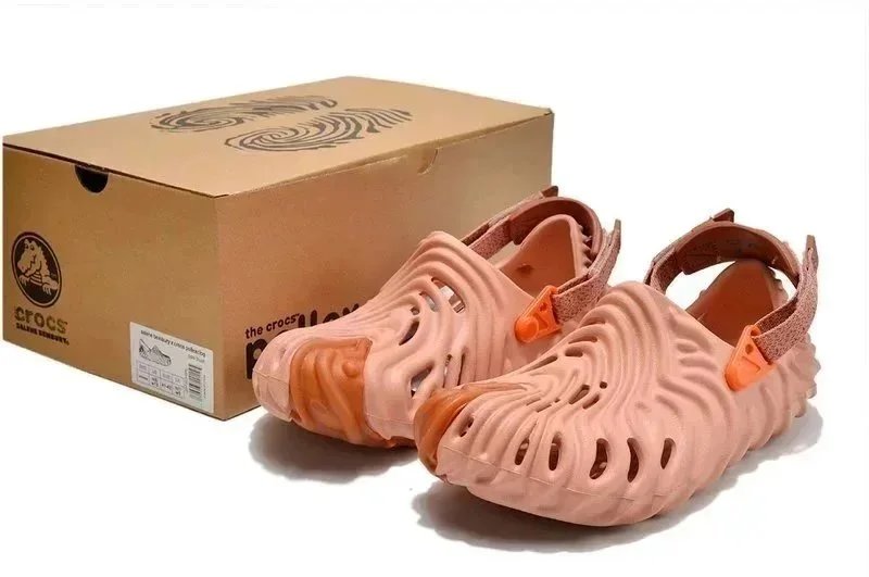 Crocs Sandals Pollex Clog — Crocs Polle-Dark red