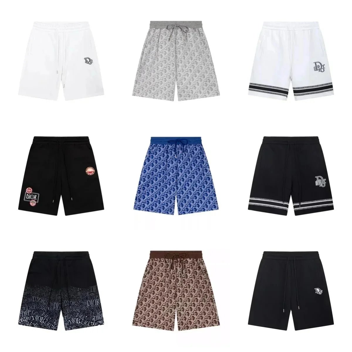 Dior Logo Print Whit