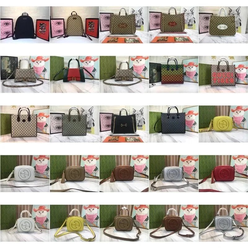 Gucci Monogram Canvas Multicolor Shoulder Bag